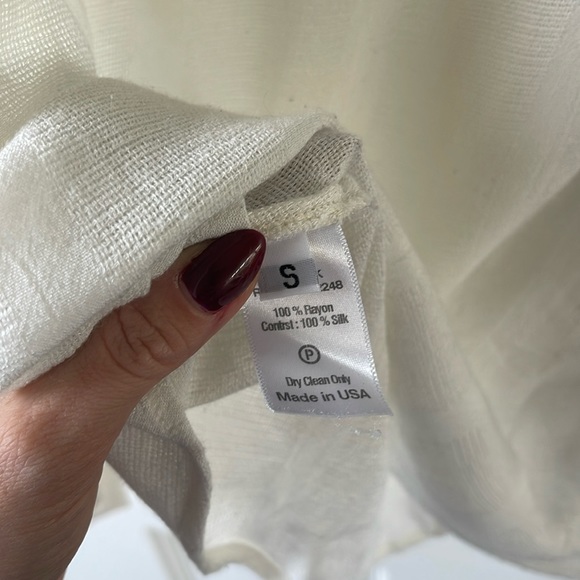 Shobeck White Button Up - Picture 6 of 6